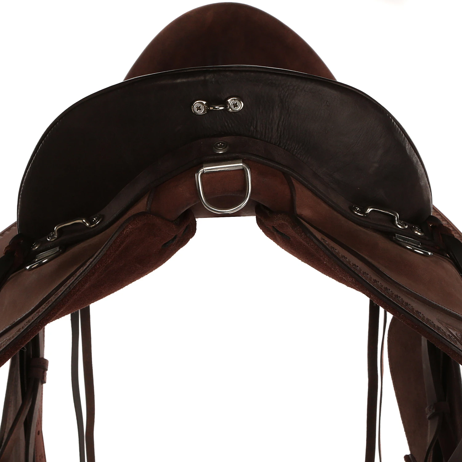 Horse Riding Hacking Saddle For Horse Escape - Brown - Image 13