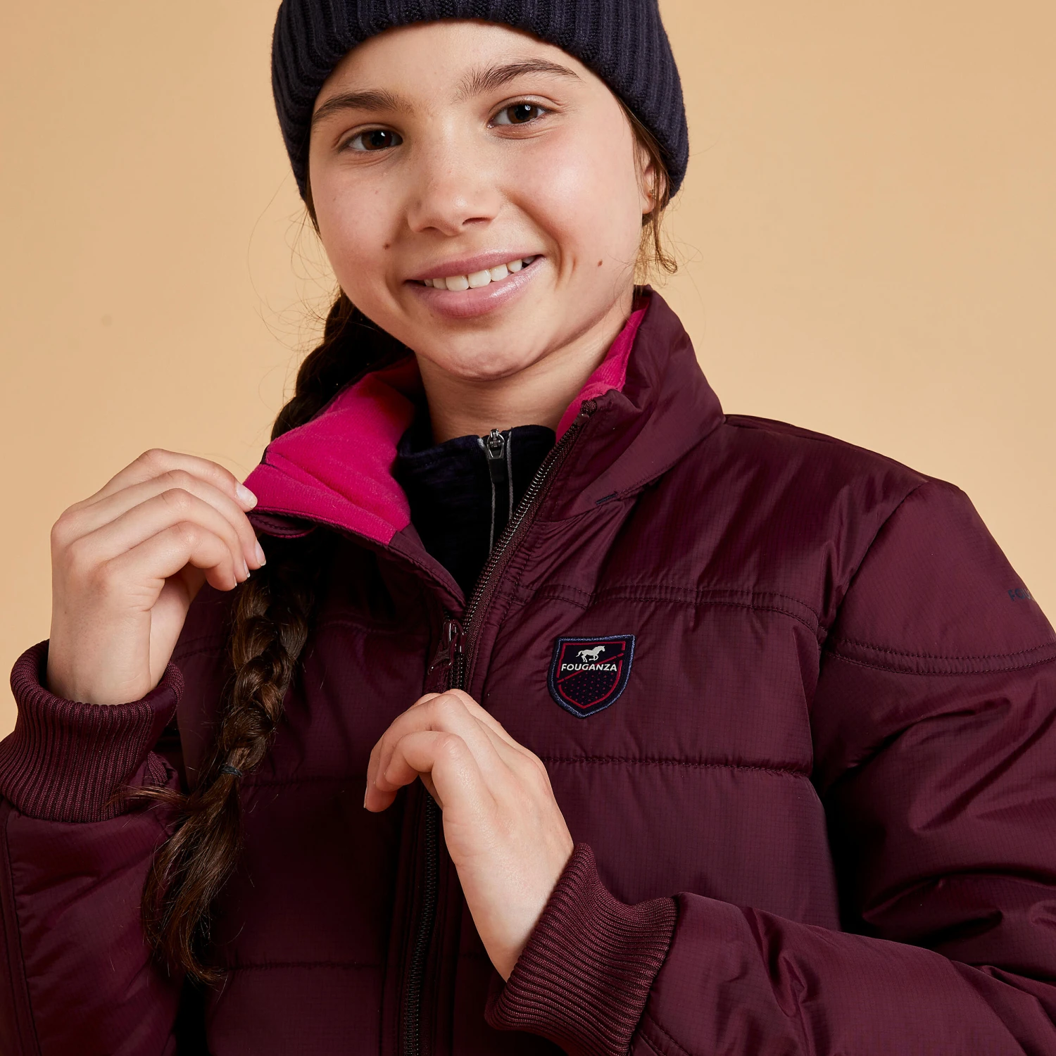 Kids' Horse Riding Warm Jacket 500 - Image 3