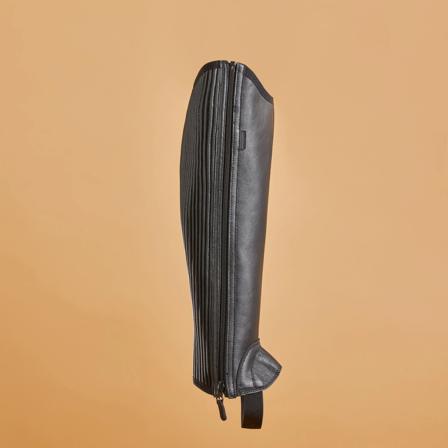 Adult Horse Riding Leather Half-Chaps With Gusset