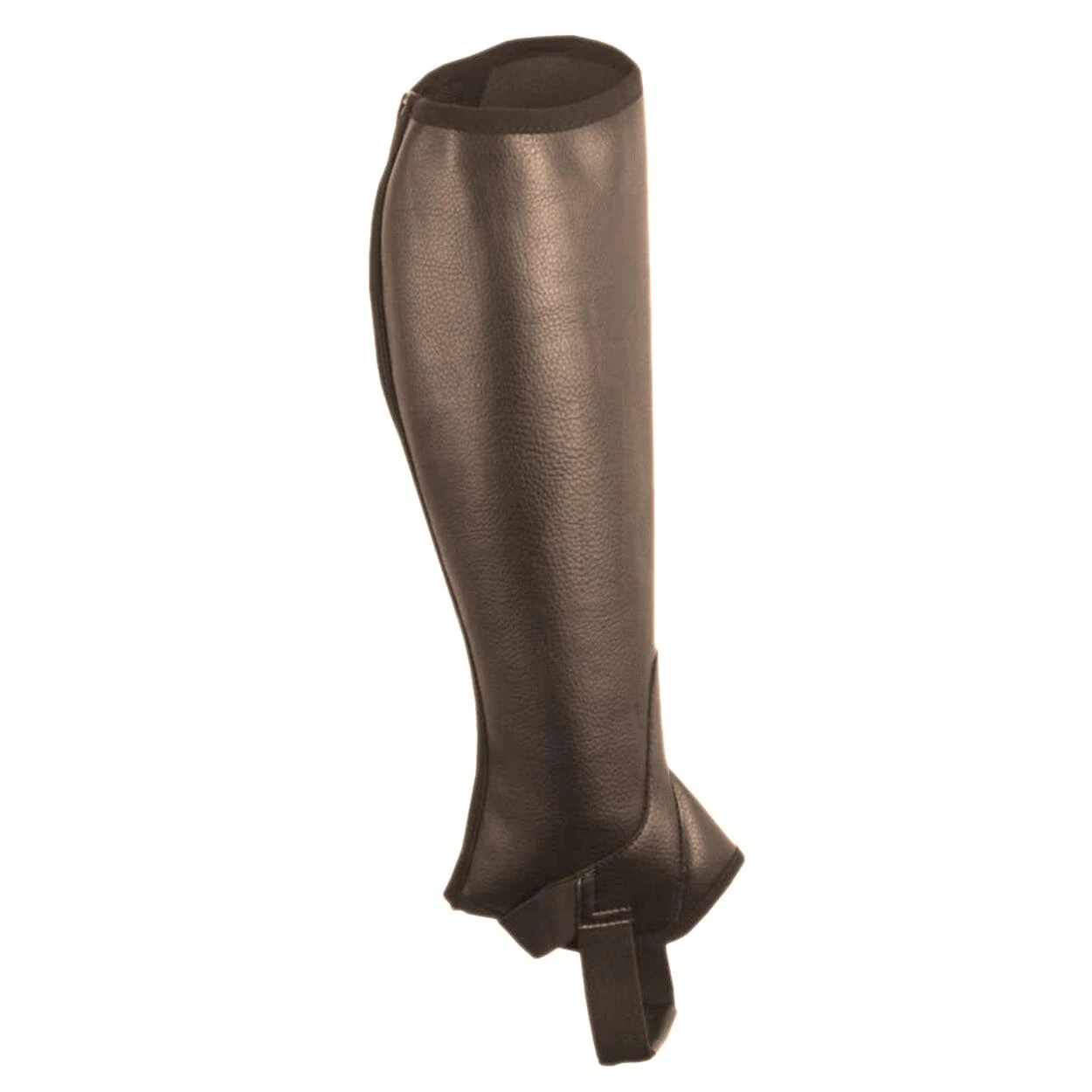 Saxon Unisex Equileather Half Chaps (Brown)