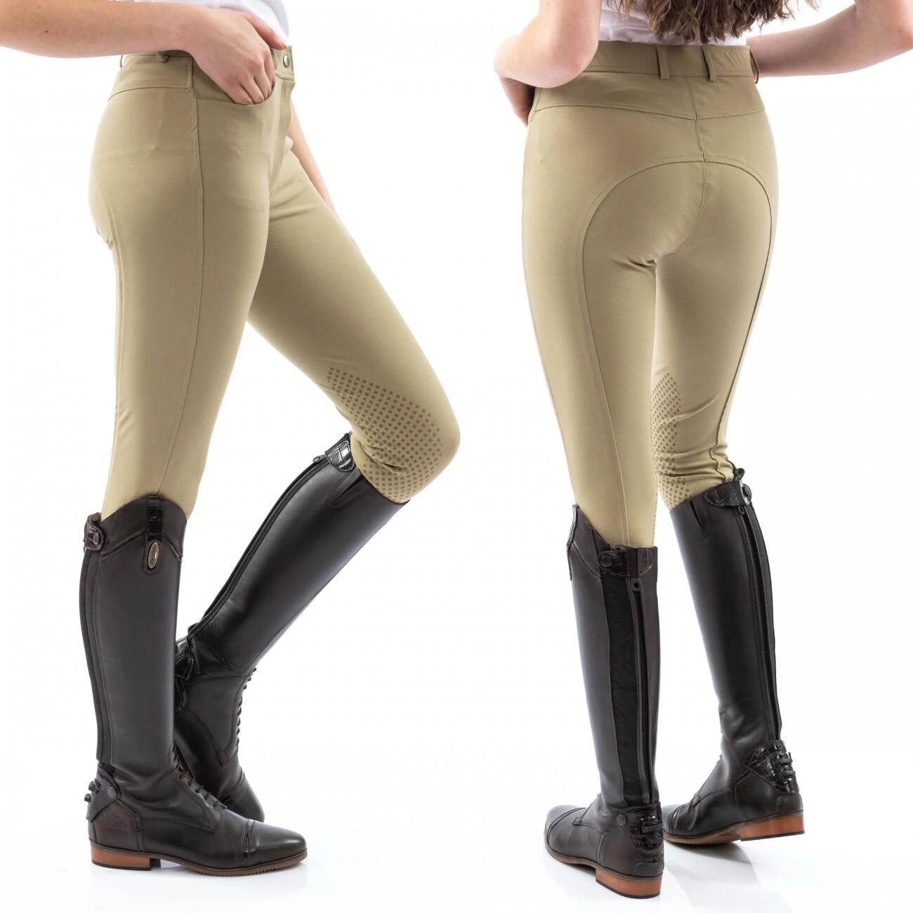 Clayton Ladies Grip Knee Breech - Image 7