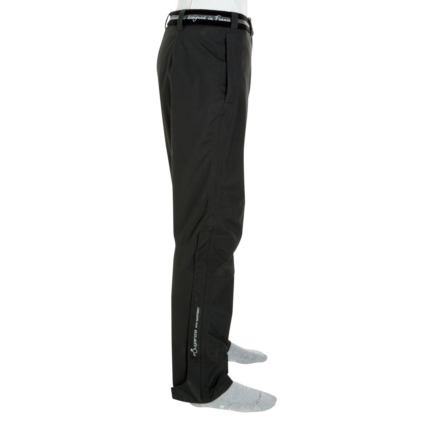 500 Adult 2-in1 Waterproof Horse Riding Overtrousers - Image 2