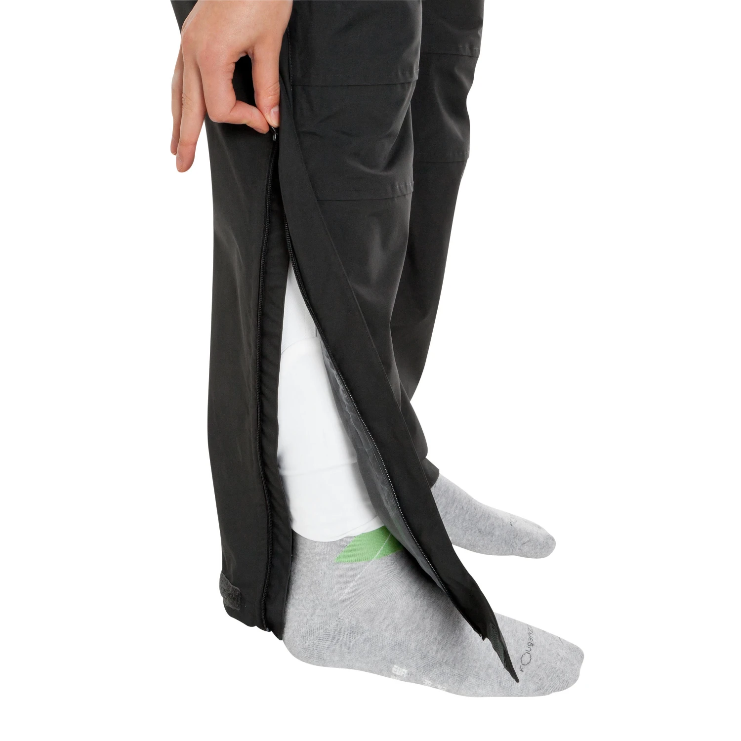 500 Adult 2-in1 Waterproof Horse Riding Overtrousers - Image 12