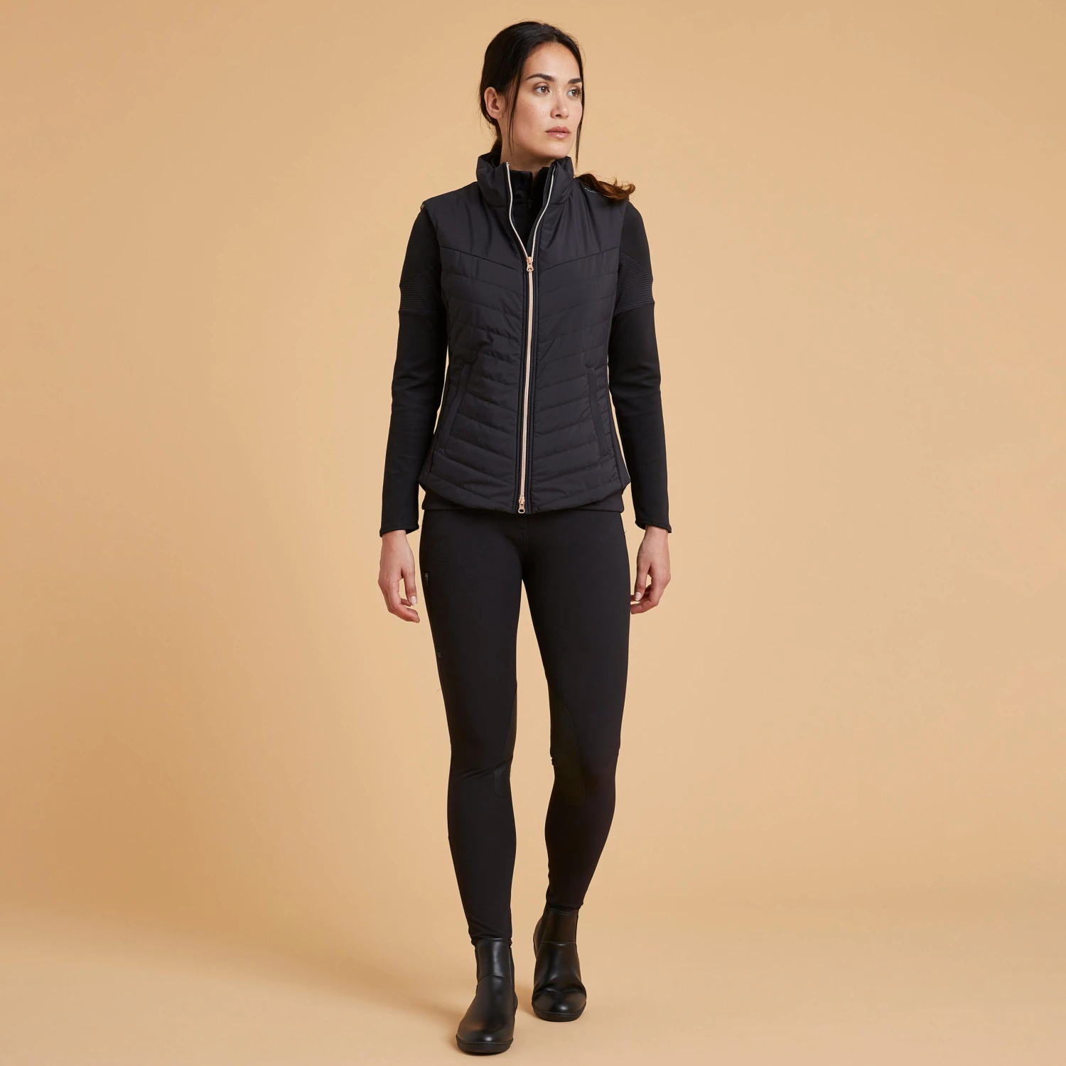 Women's Sleeveless Horse Riding Down Jacket 500 - Image 2