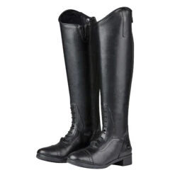 Saxon Womens/Ladies Syntovia Tall Field Boots (Black)