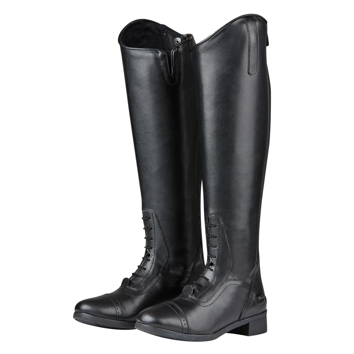 Saxon Womens/Ladies Syntovia Tall Field Boots (Black)