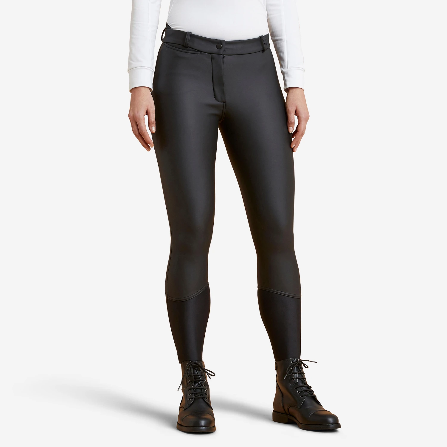 Women's Waterproof Horse Riding Jodhpurs Kipwarm 500 - Image 10