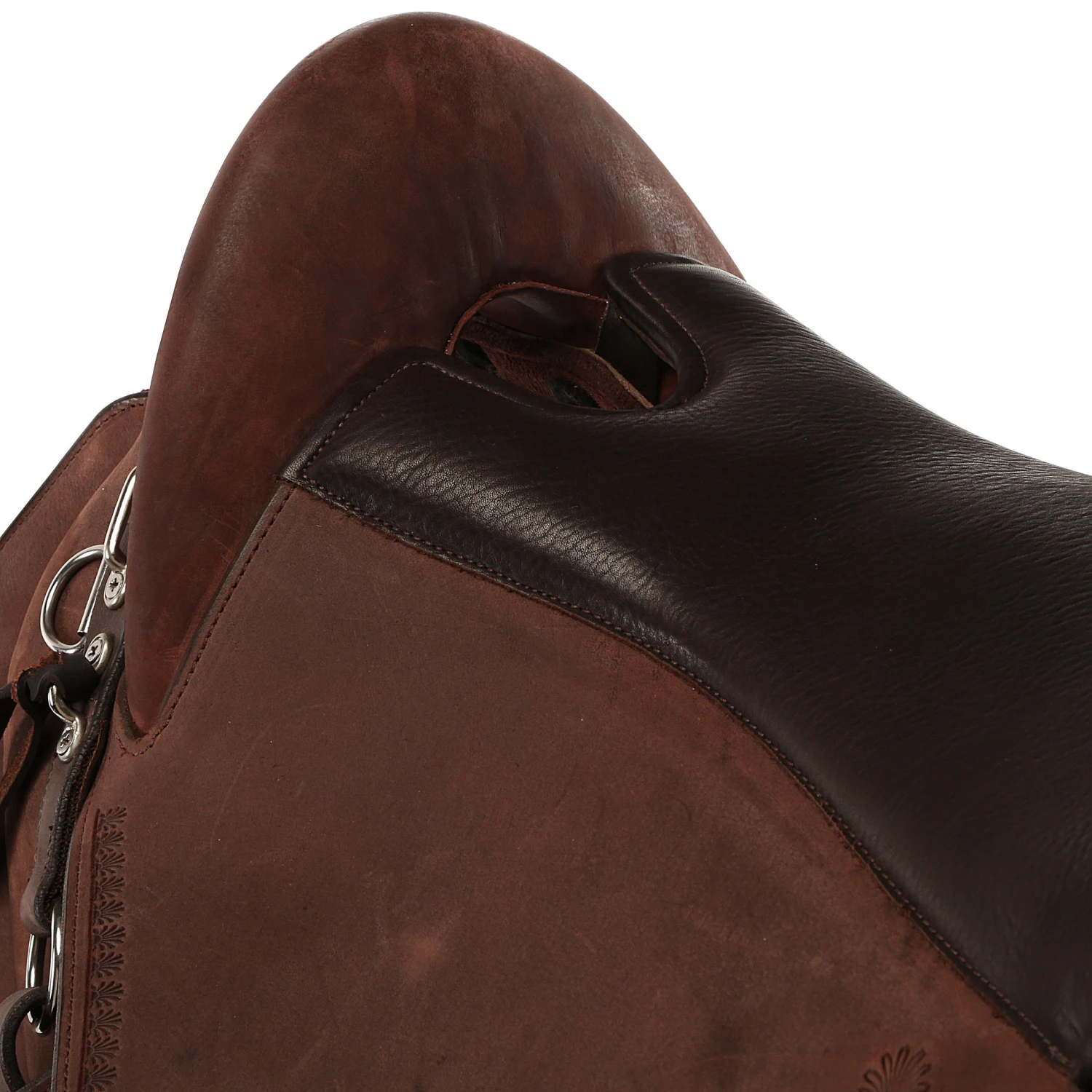 Horse Riding Hacking Saddle For Horse Escape - Brown - Image 12