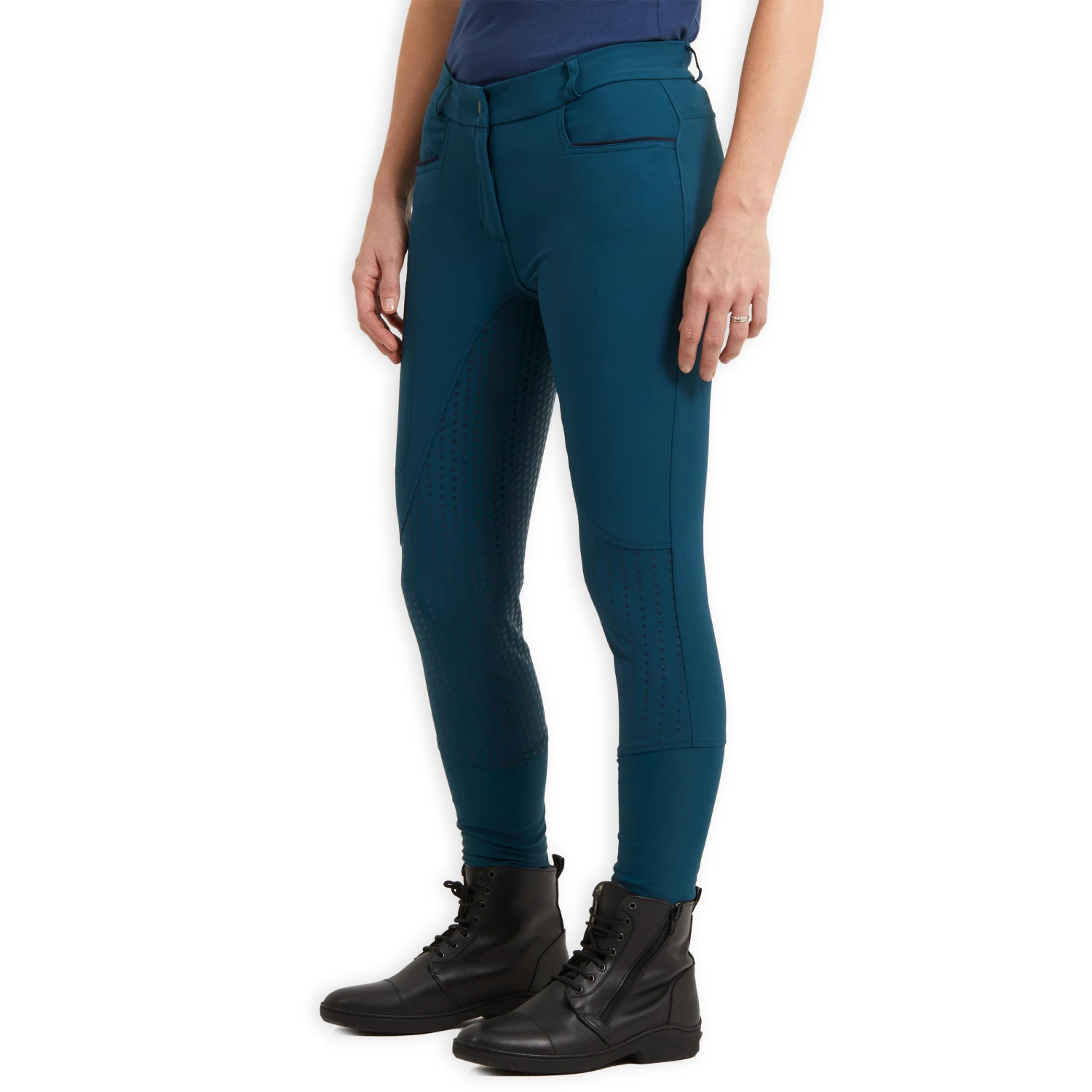 Women's Horse Riding Lightweight Jodhpurs Fullgrip 580 - Image 14