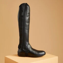 Adult Horse Riding Classic Synthetic Half-Chaps