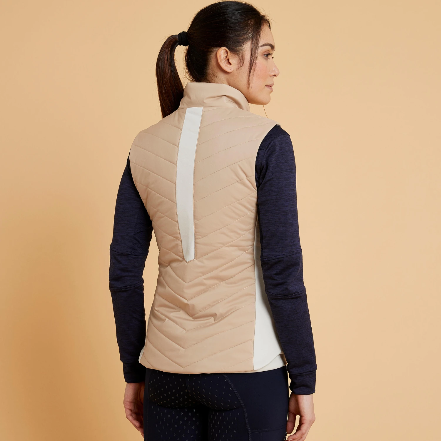 Women's Sleeveless Horse Riding Down Jacket 500 - Image 13