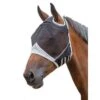 Fine Mesh Ear Holes Horse Fly Mask (Black)