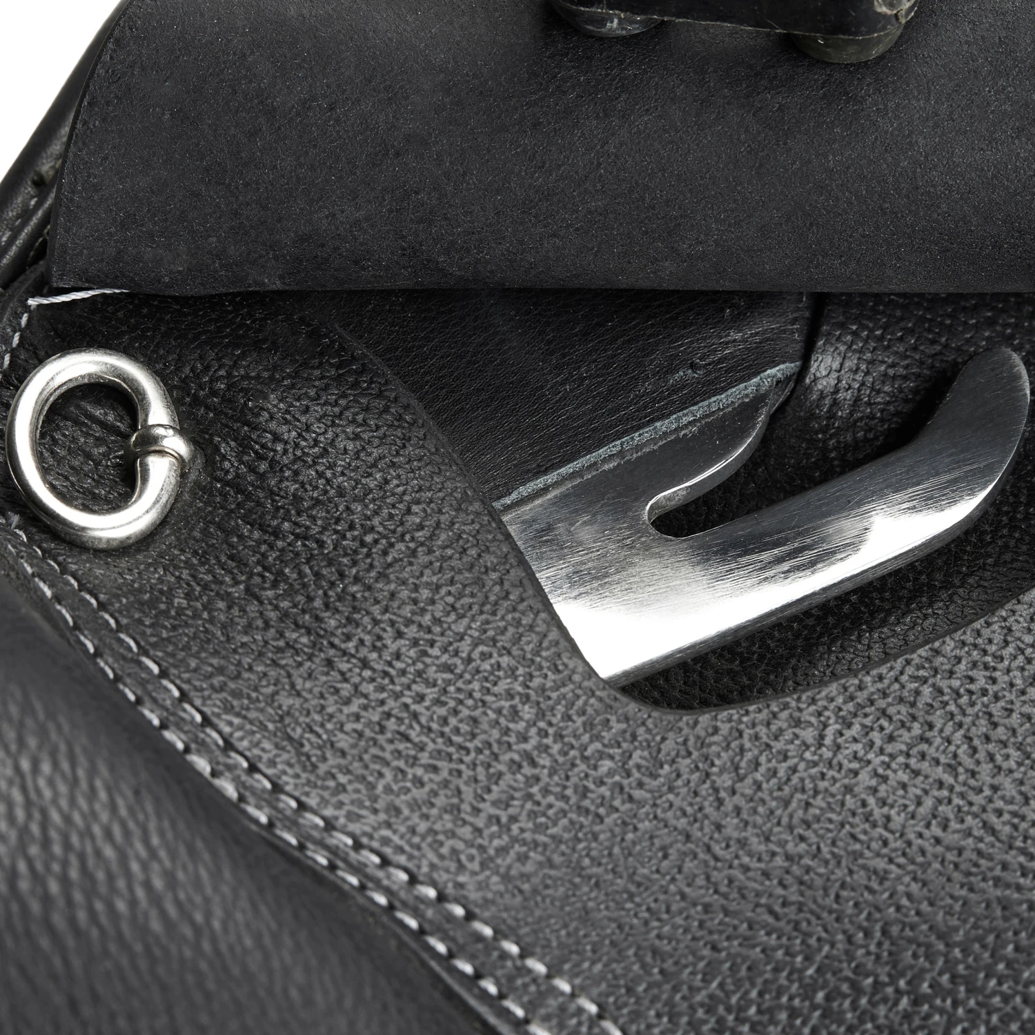 Schooling 17½" Fully-Fitted Horse Riding All-Purpose Leather Saddle - Image 7