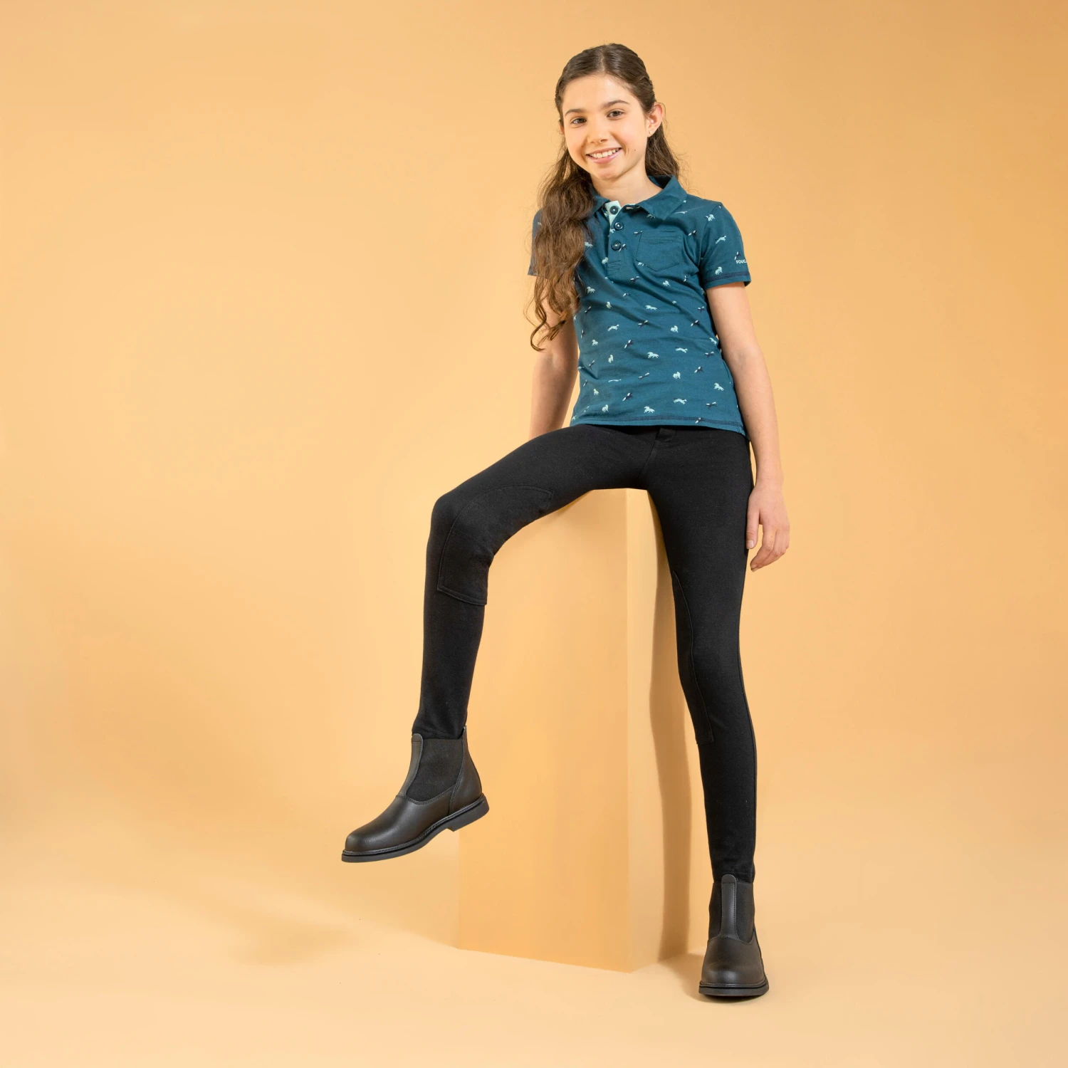 100 Kids' Horse Riding Jodhpurs - Image 2