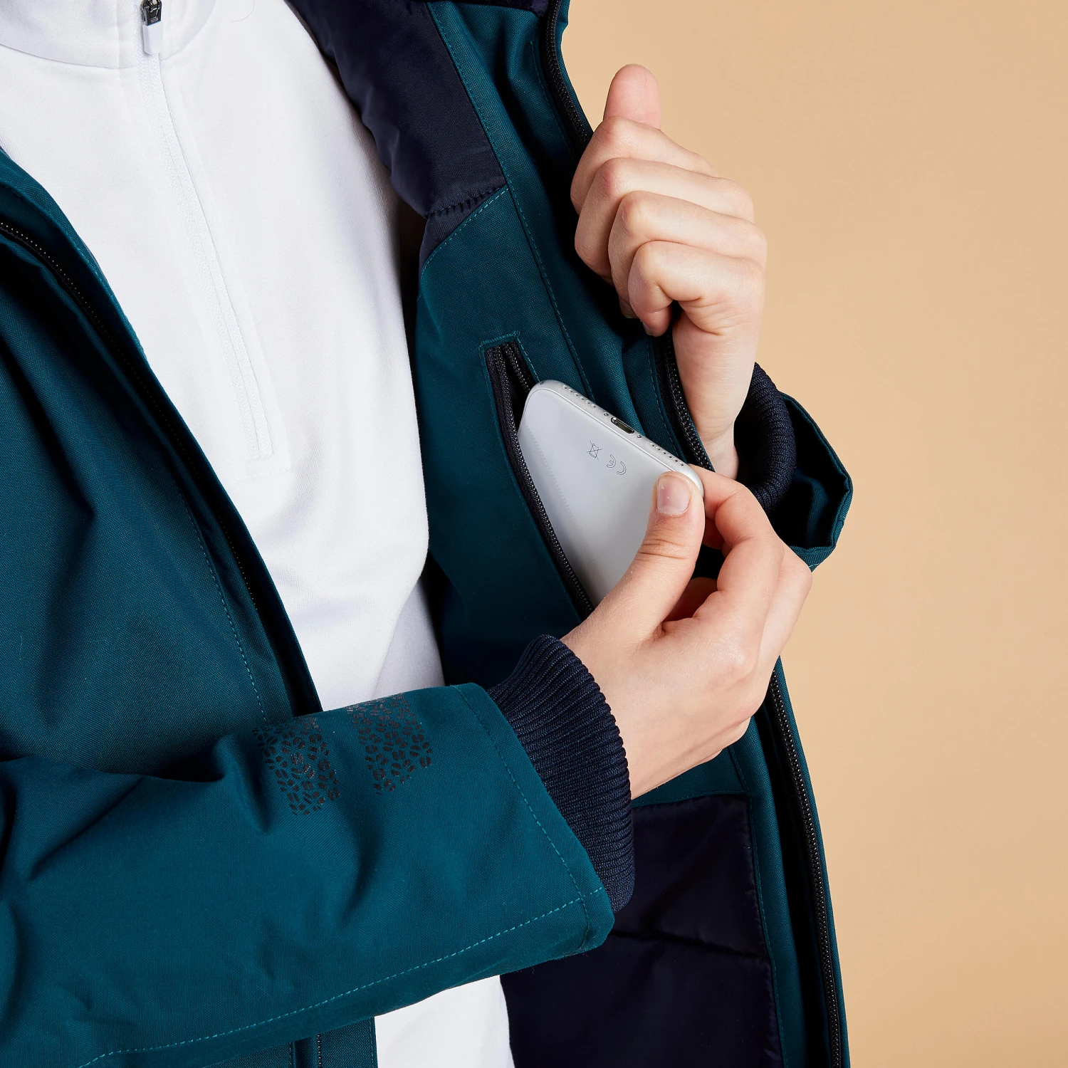 Kids' Waterproof Horse Riding Parka 500 Warm - Image 4