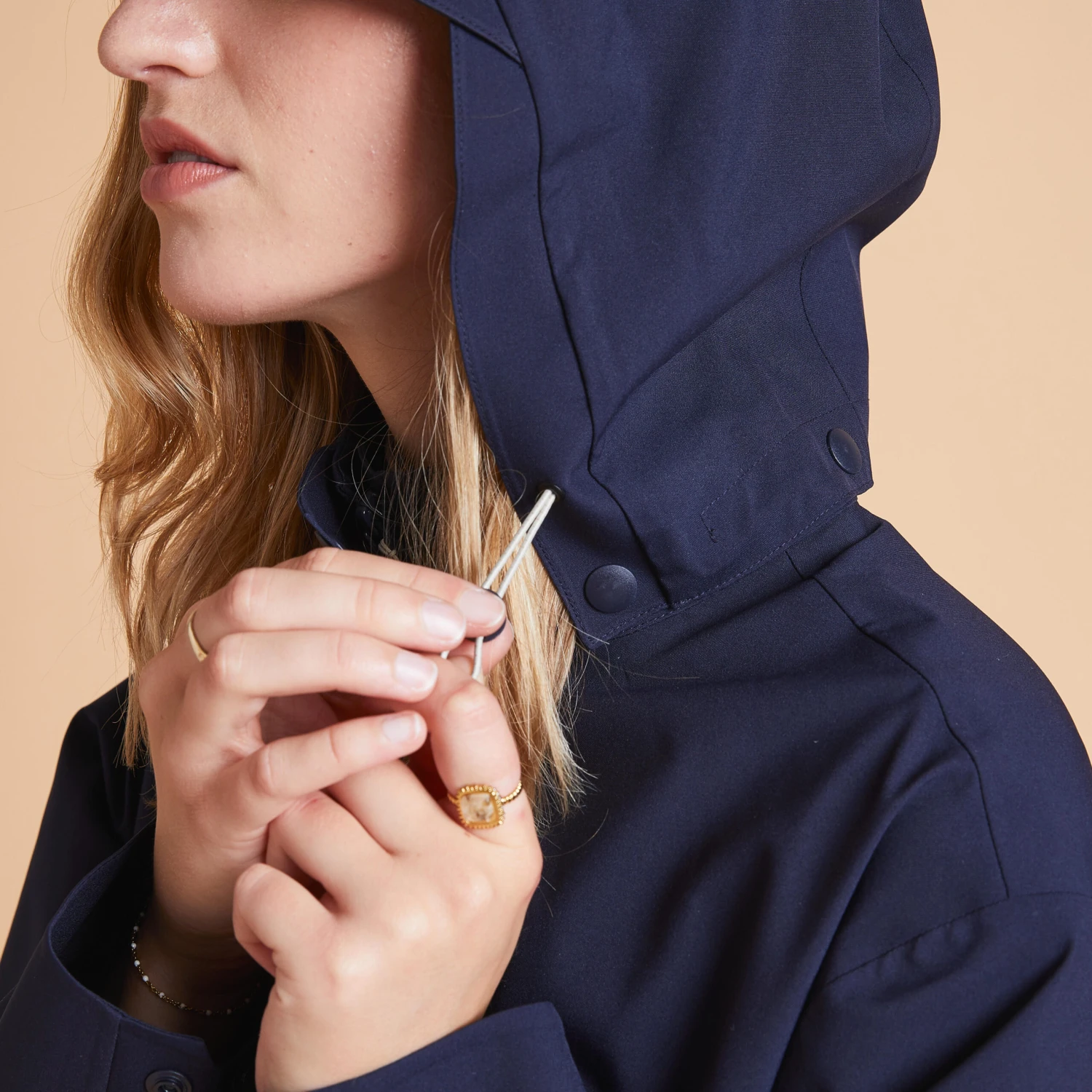 Women's Long Waterproof Horse Riding Jacket - Image 5