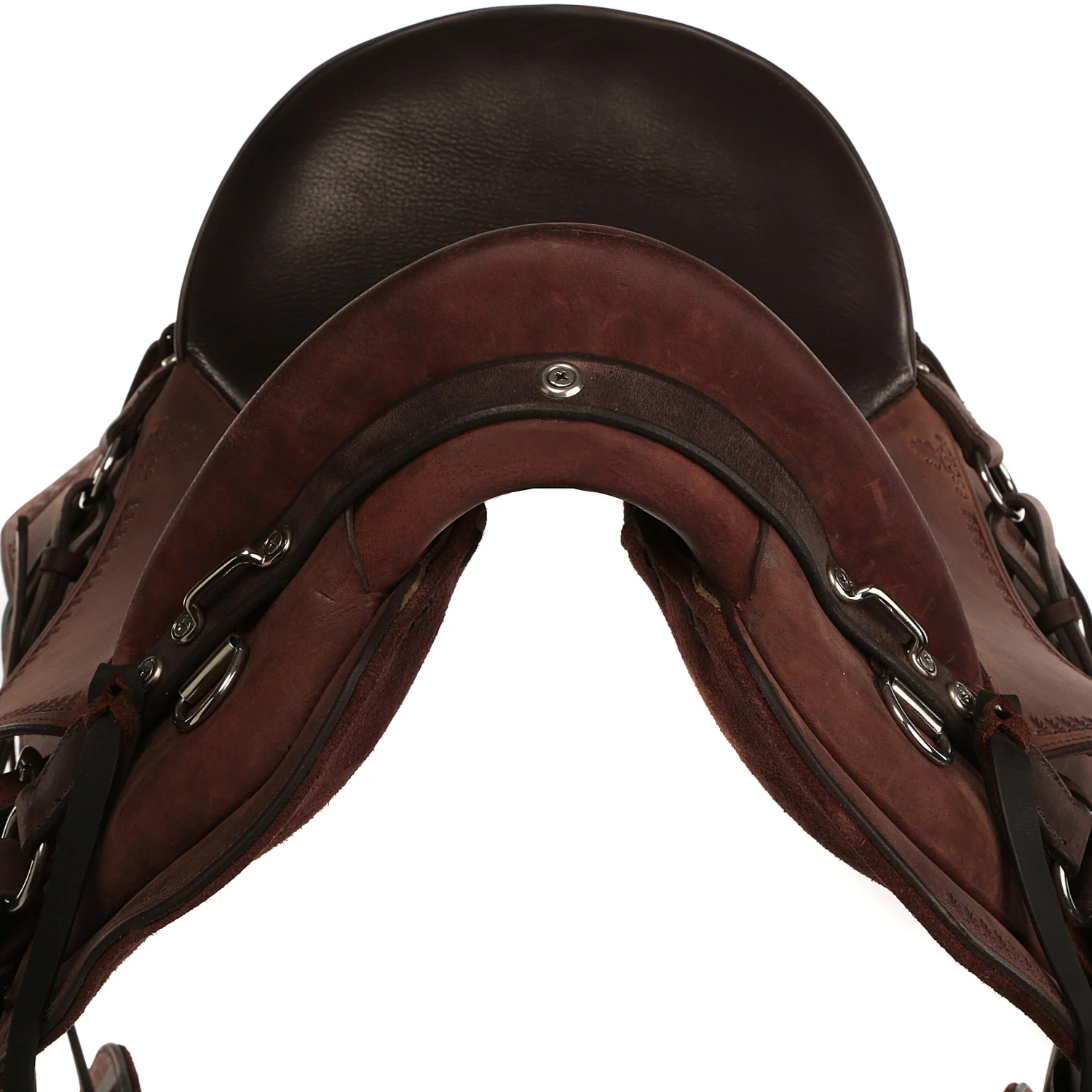 Horse Riding Hacking Saddle For Horse Escape - Brown - Image 14