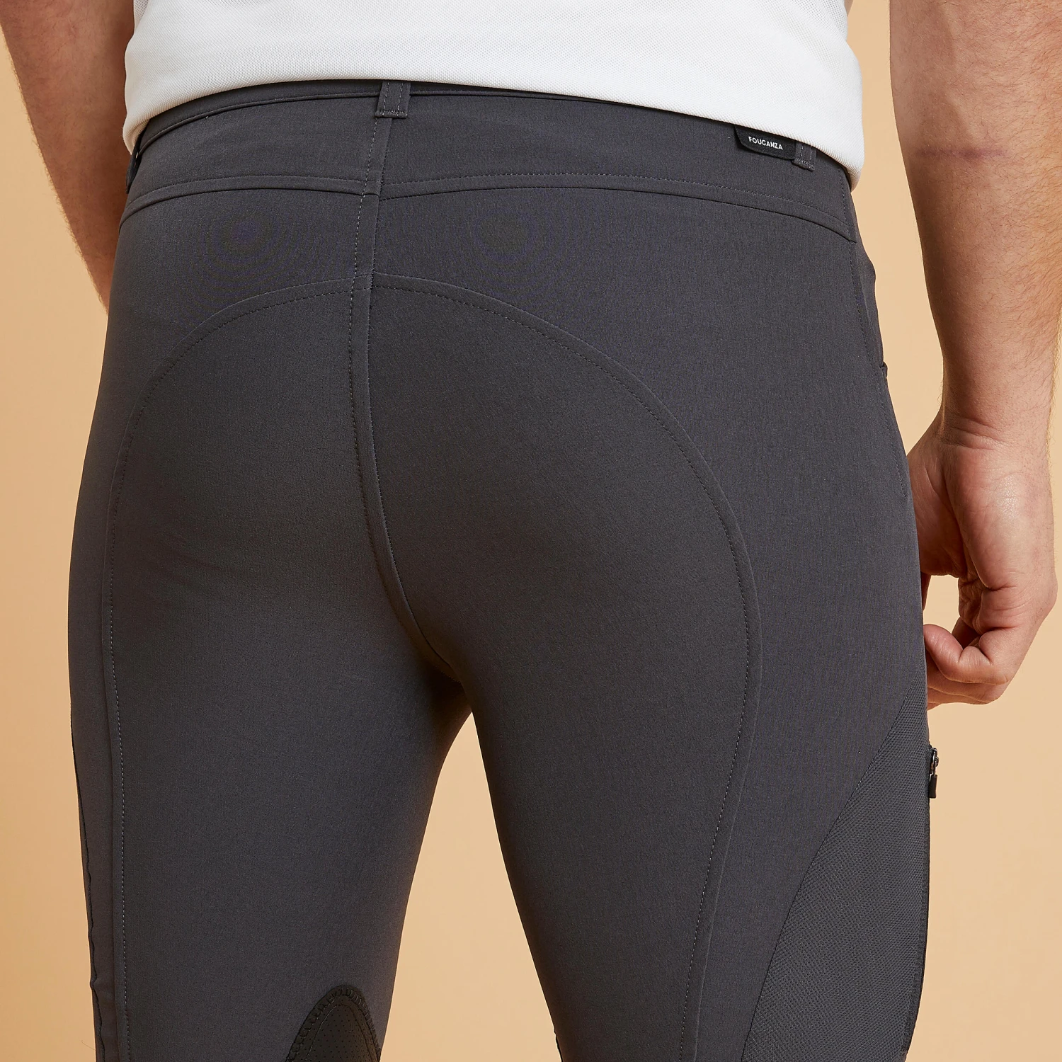 Horse Riding Light Jodhpurs 500 - Image 3