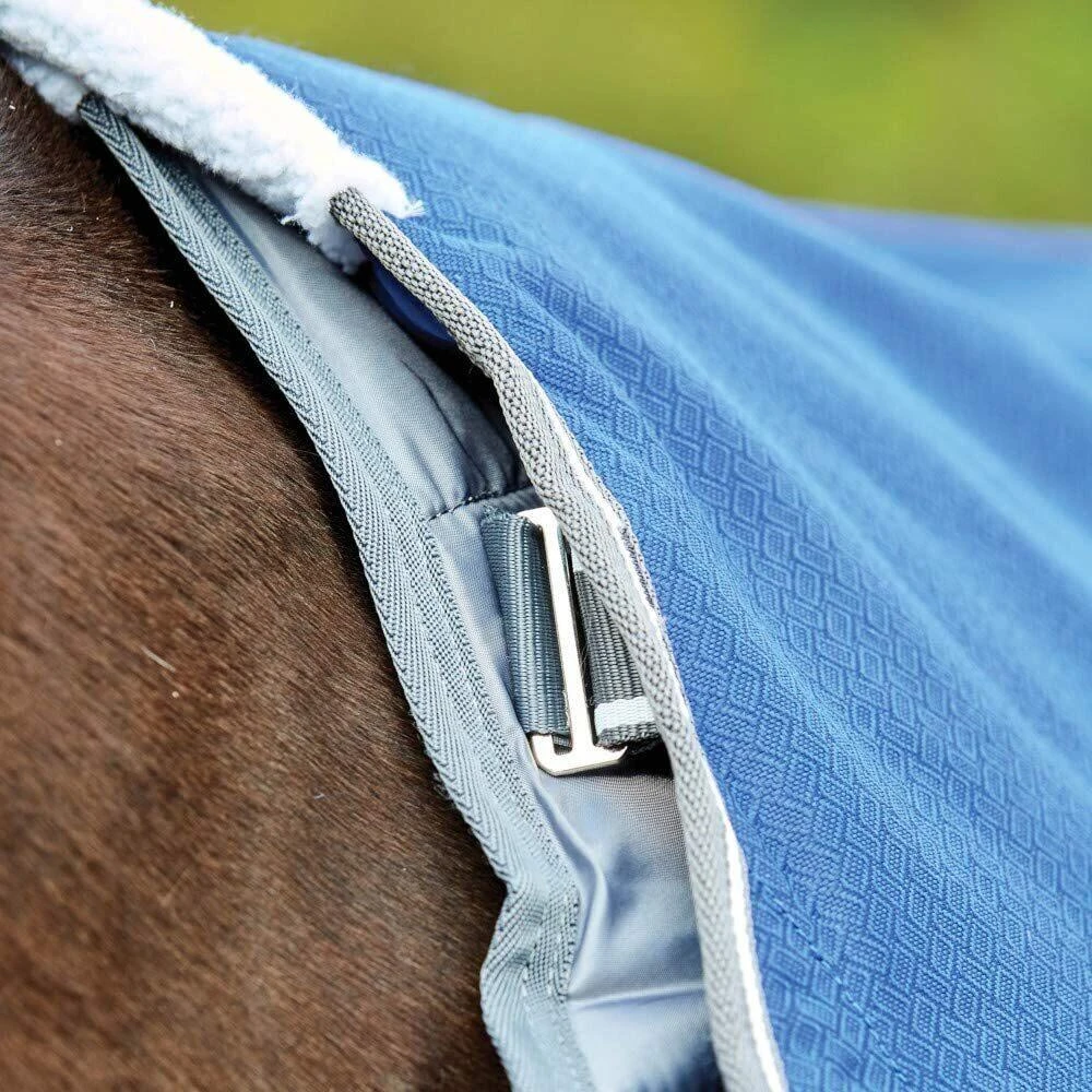 Weatherbeeta Comfitec Premier Free II StandardNeck Lightweight Horse Turnout Rug (Dark - Image 2