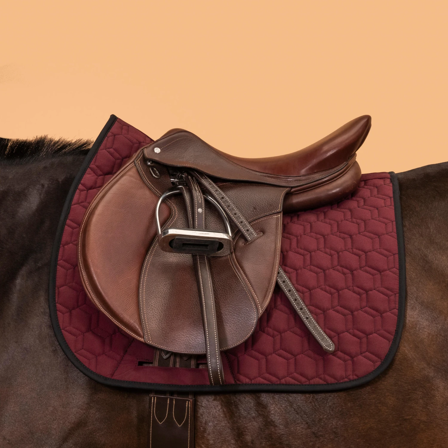 Reversible Horse Riding Saddle Cloth For Horse And Pony 500 - Image 2