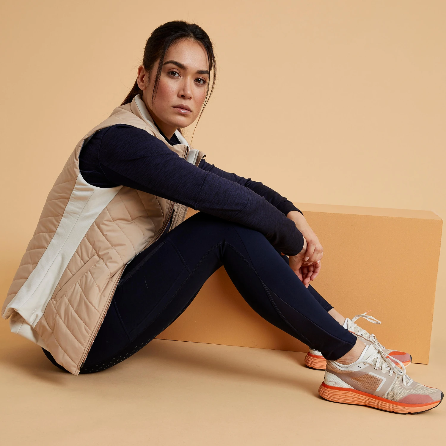 Women's Sleeveless Horse Riding Down Jacket 500 - Image 18