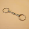 Double Jointed Ring Snaffle For Horse And Pony