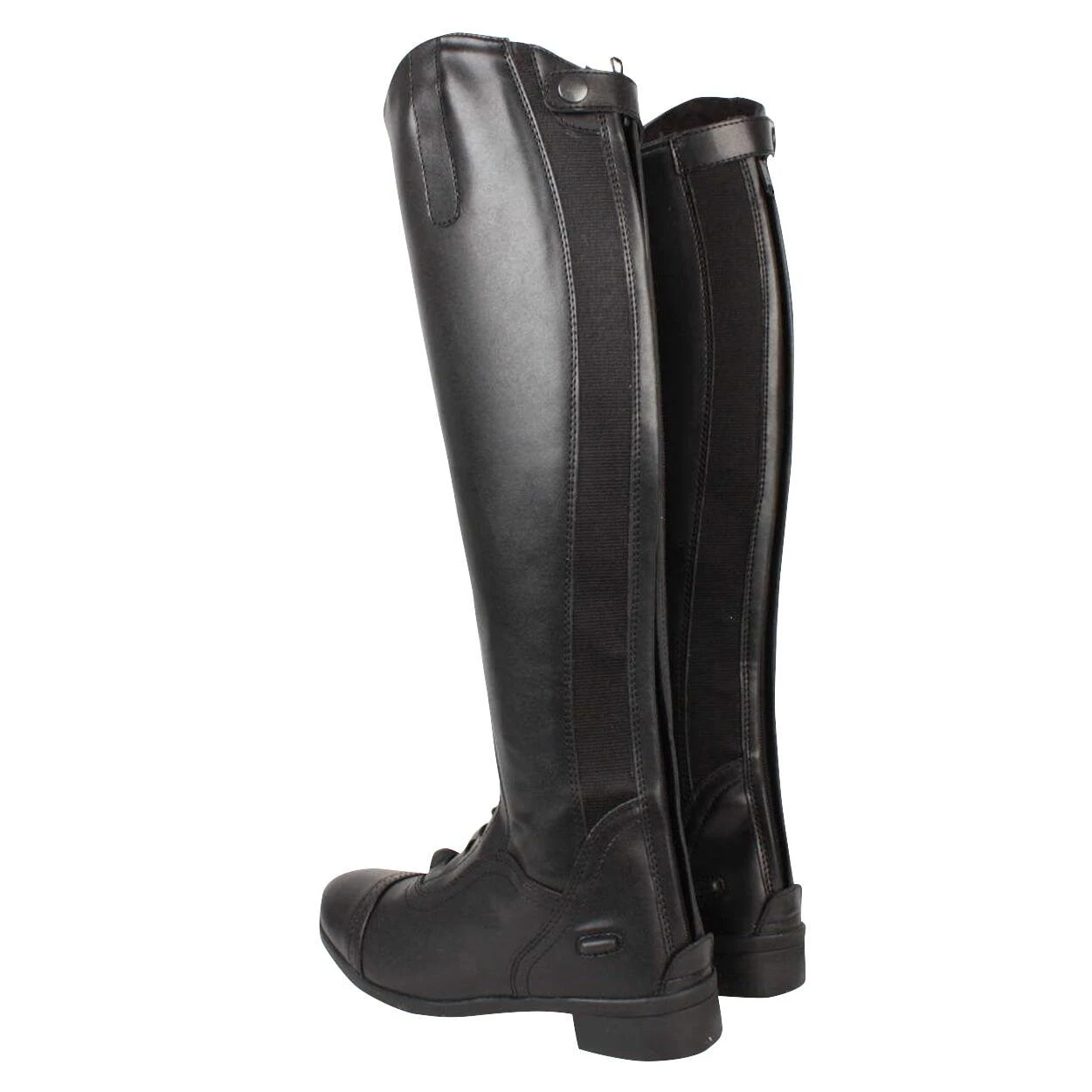 Saxon Womens/Ladies Syntovia Tall Field Boots (Black) - Image 2