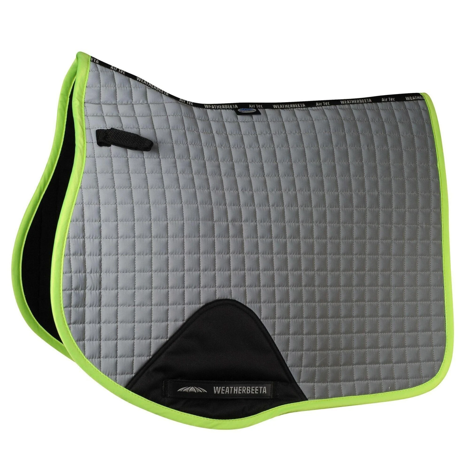 Weatherbeeta Prime Reflective Horse Saddlepad (Silver/Yellow)