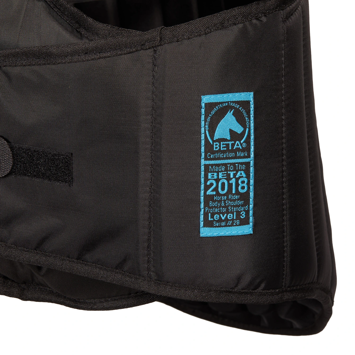 Kids' Horse Riding Body Protector - Black - Image 5